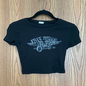 free rider crop top